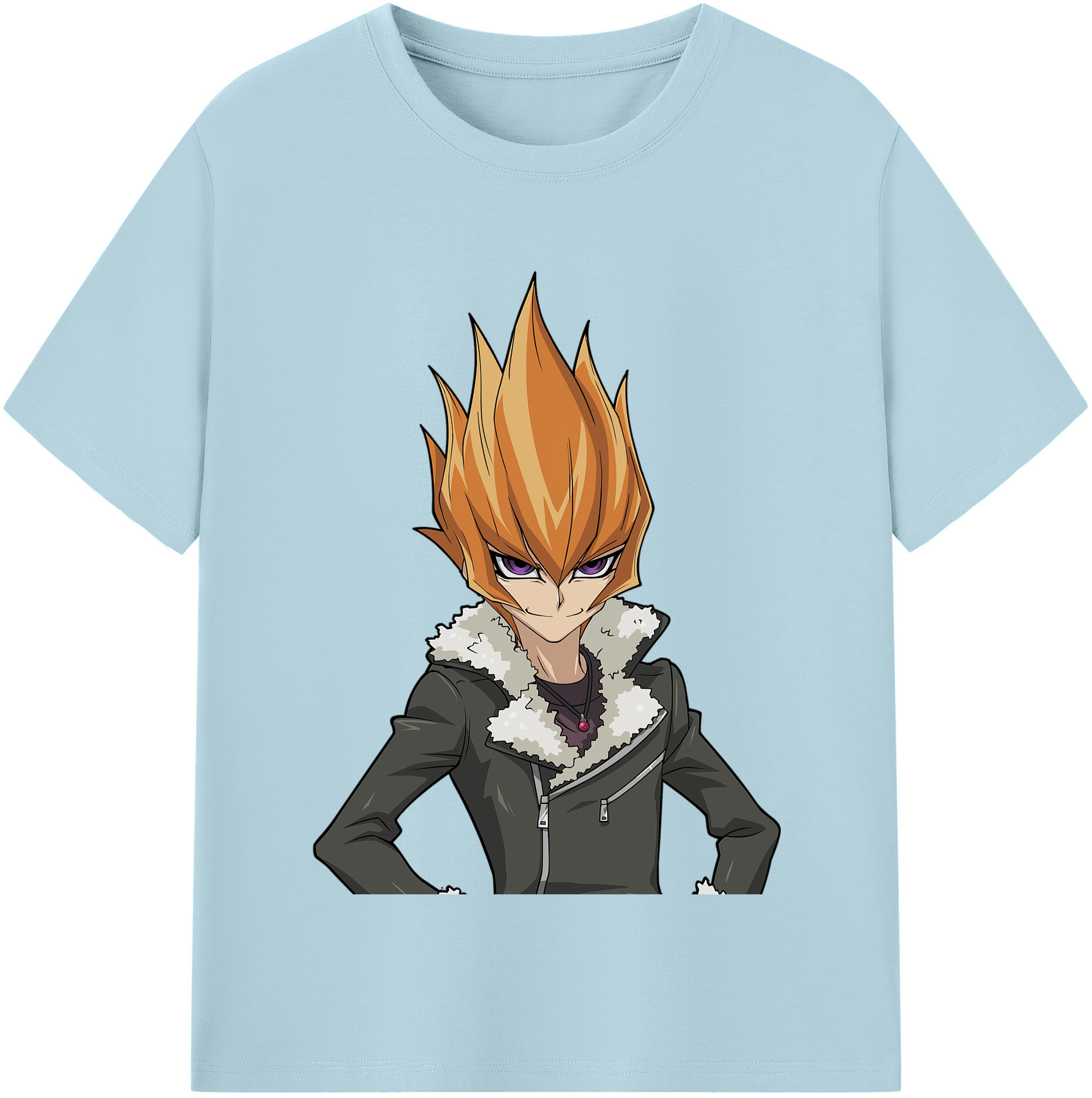 （画像用） 遊☆戯☆王 Yu-Gi-Oh! 綿100％半袖Tシャツ（フロントプリント）